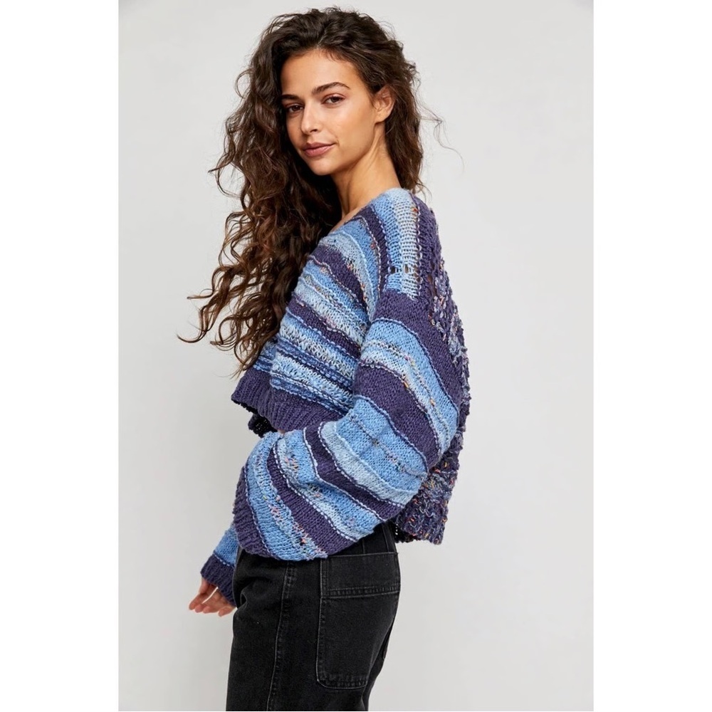 💙Free People lake life pullover sweater
